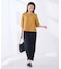 ピンタックボーダーカットソー