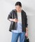 バックフレア ダンボール ZIP パーカー