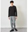 【スマート/イージーケア/洗濯機で洗える】キカジャカードクルーネックスマートTシャツ
