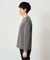 【スマート/イージーケア/洗濯機で洗える】キカジャカードクルーネックスマートTシャツ