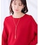 【雑誌InRed(宝島社)11月号掲載】バックパール ショート丈 ニット