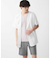 フード付き半袖カーディガン