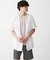 フード付き半袖カーディガン