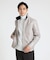 LEATHER BLOUSON