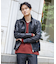 LEATHER BLOUSON