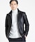 LEATHER BLOUSON