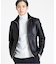 LEATHER BLOUSON