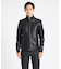 LEATHER BLOUSON