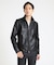 LEATHER BLOUSON