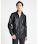 LEATHER BLOUSON