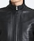 LEATHER BLOUSON
