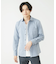 SOLOTEXフェザーへリンボンシャツ