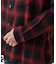 オンブレチェックシャツ