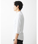【ON/OFF対応】七分袖リバーストライプシャツ