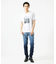 【洗える】モノクロフォトグラフィックプリントTシャツ