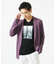 【洗える】モノクロフォトグラフィックプリントTシャツ