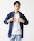【洗える】へリンボンVネック半袖Tシャツ