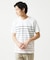 【洗える】グラデーションマリンボーダーTシャツ