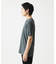 【接触冷感 / ひんやり】 スリップウエーブジャガードVネックTシャツ