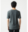 【接触冷感 / ひんやり】 スリップウエーブジャガードVネックTシャツ