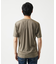 【接触冷感 / ひんやり】スキッパーネックTシャツ / チドリウエーブジャガード