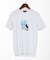 【カワイサトミ / コラボTシャツ】ビーグルドッグプリント