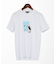 【カワイサトミ / コラボTシャツ】ビーグルドッグプリント