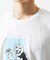 【カワイサトミ / コラボTシャツ】ビーグルドッグプリント
