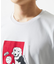 【カワイサトミ / コラボTシャツ】ビーグルドッグプリント