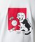【カワイサトミ / コラボTシャツ】ビーグルドッグプリント