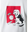 【カワイサトミ / コラボTシャツ】ビーグルドッグプリント