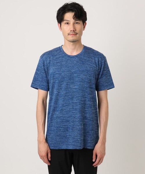 メランジ調クルーネックTシャツ｜エムケイミッシェルクラン