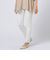 マジックベルトストレッチパンツホワイトＬ (23138)