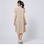 接触冷感レーヨンワンピースショート丈 (43111)