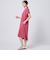 接触冷感レーヨンワンピースショート丈 (43111)