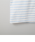 ベーシックボーダーボートネック５分袖Ｔシャツ (63112)