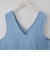 接触冷感シャンブレーライトデニムワンピース