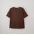 接触冷感ＵＶカットスラブロゴプリントＴシャツ