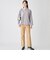 パネルボーダーコットンプルオーバー　(66107)