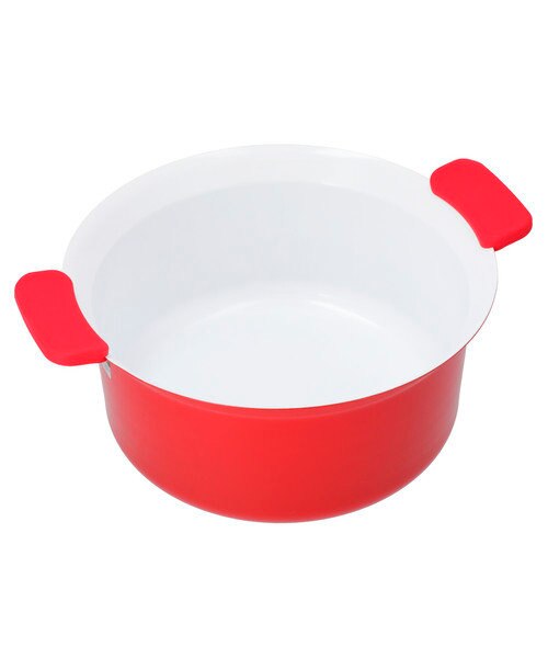 IH 両手鍋 24cm レッド(UMAMI)｜デコホームの通販｜&mall（アンド