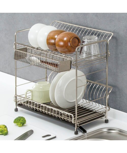 きりぎりす② 2本 2段水切りスリム(MC-2S)｜デコホームの通販｜&mall（アンドモール