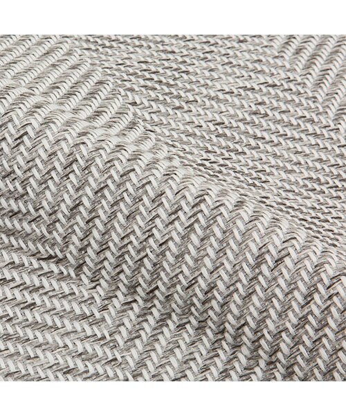 ウレタン入りジャガード織りラグ(ヘリンボンミックス GY 200X240