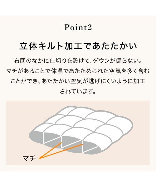 羽毛掛ふとん シングル(S-1 K2413 S)｜デコホームの通販｜&mall