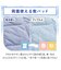 【デコホーム商品】両面使える 敷パッド ダブル(NクールSP S2508 ブルー )