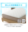 両面使える BOXパッド ダブル(Nクール S25 グレー )