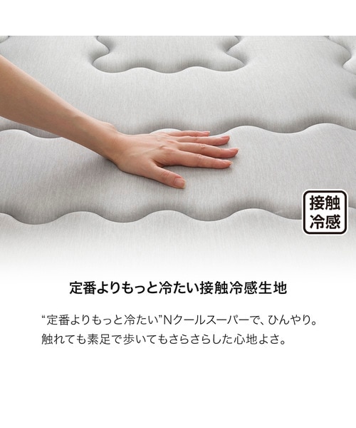 ニトリ　極厚30mmウレタン入り 接触冷感+持続冷感+防汚加工+防音ラグNクール ニトリ 極厚30mmウレタン入り 接触冷感+持続冷感+防汚加工+防音