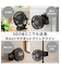 4WAY USBコードレスマグネット付きクリップファン (TF28NG-DGY)