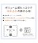 ボリューム抗菌防臭・防ダニ掛ふとん セミダブル(K2429 SD)