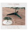 デコレーションセットツリースノー120cm(n5HH)