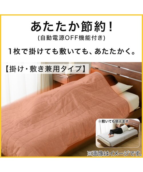 洗える 電気掛け敷き毛布(NウォームWSP 60S A2530)｜デコホームの通販
